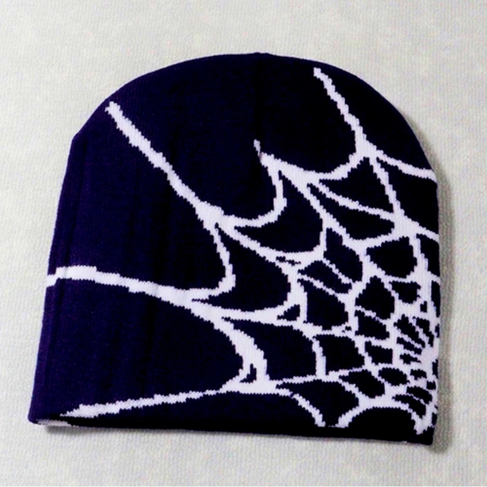 Y2k Spider-Web Beanie